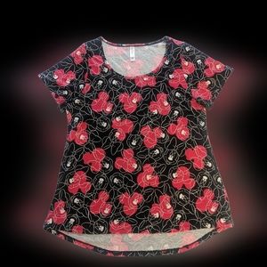LulaRoe Disney Minnie Mouse Large Shirt
